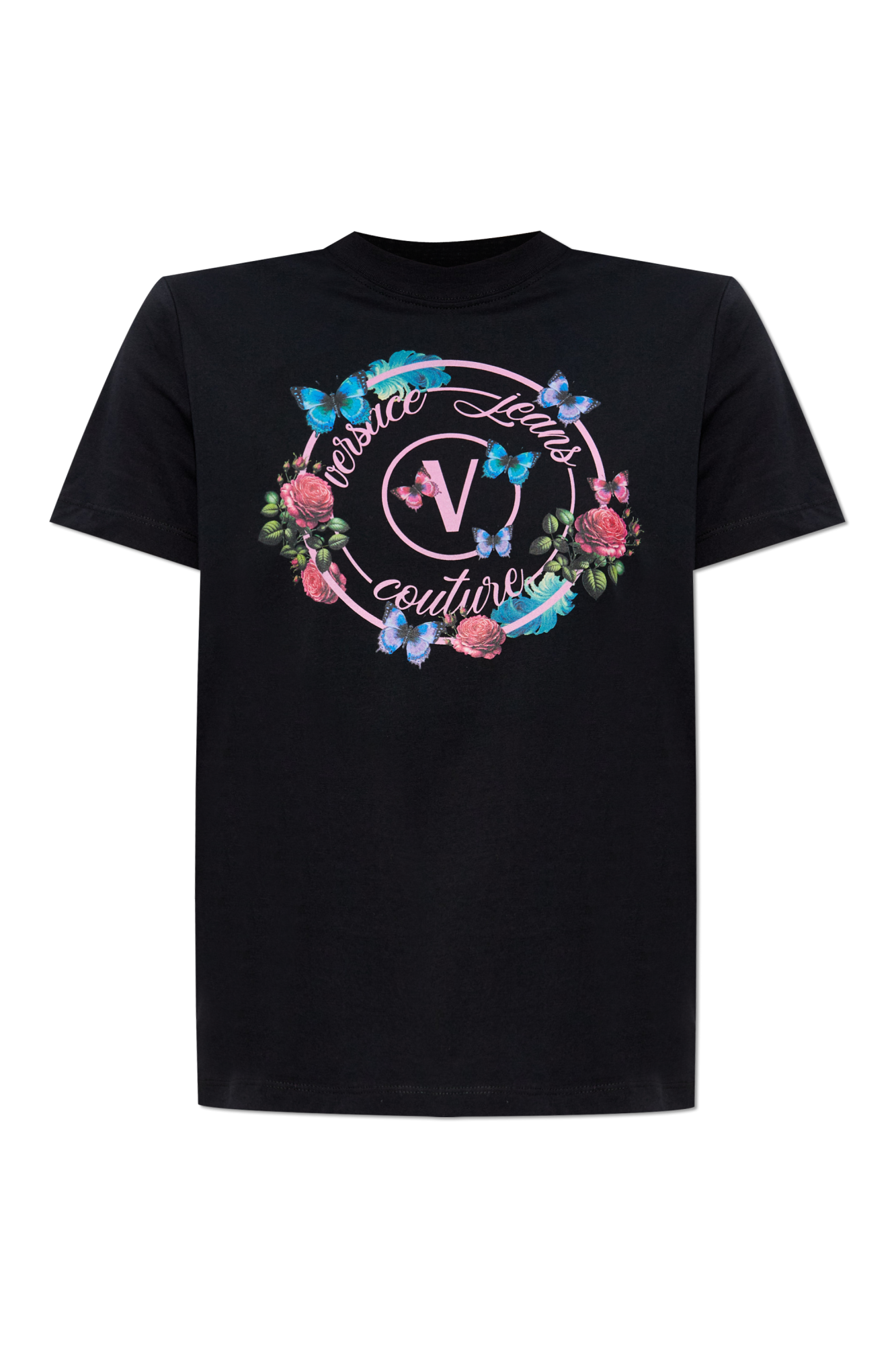Versace Jeans Couture T-shirt with colorful print | Women's